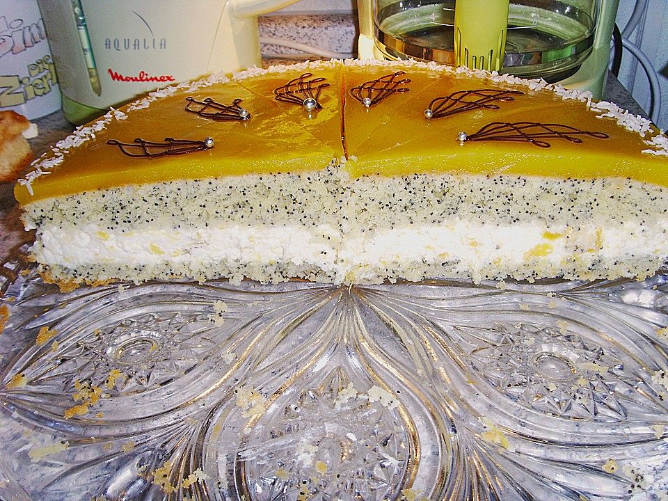 Mango Mohntorte Mit Kokossahne Von Neuro4ever Chefkoch 