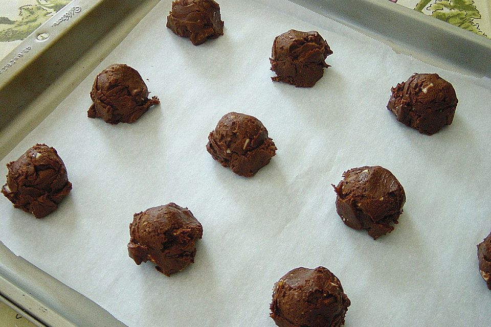 Triple Chocolate Cookies