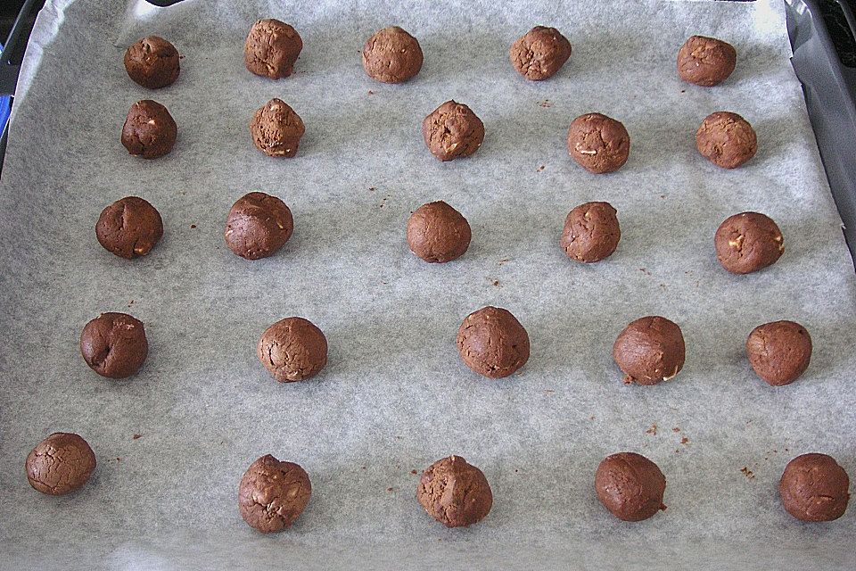 Triple Chocolate Cookies