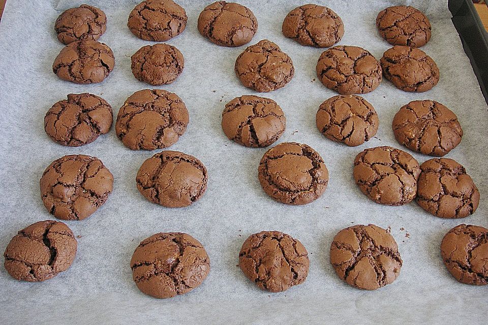 Triple Chocolate Cookies