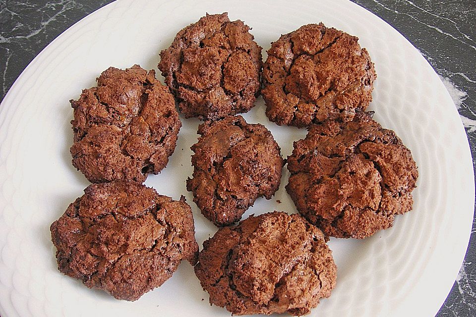 Triple Chocolate Cookies