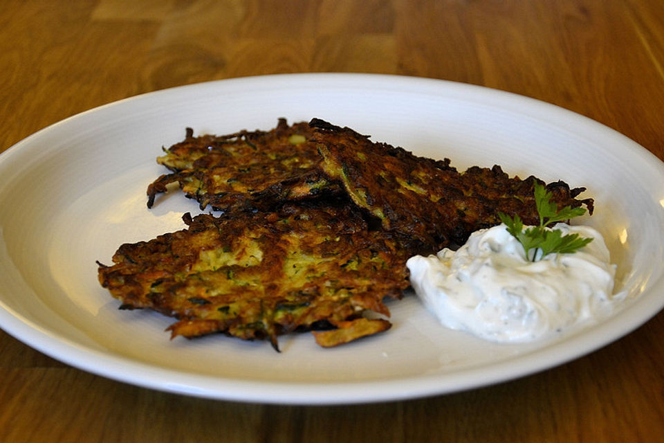 Kartoffel - Möhren - Zucchinirösti