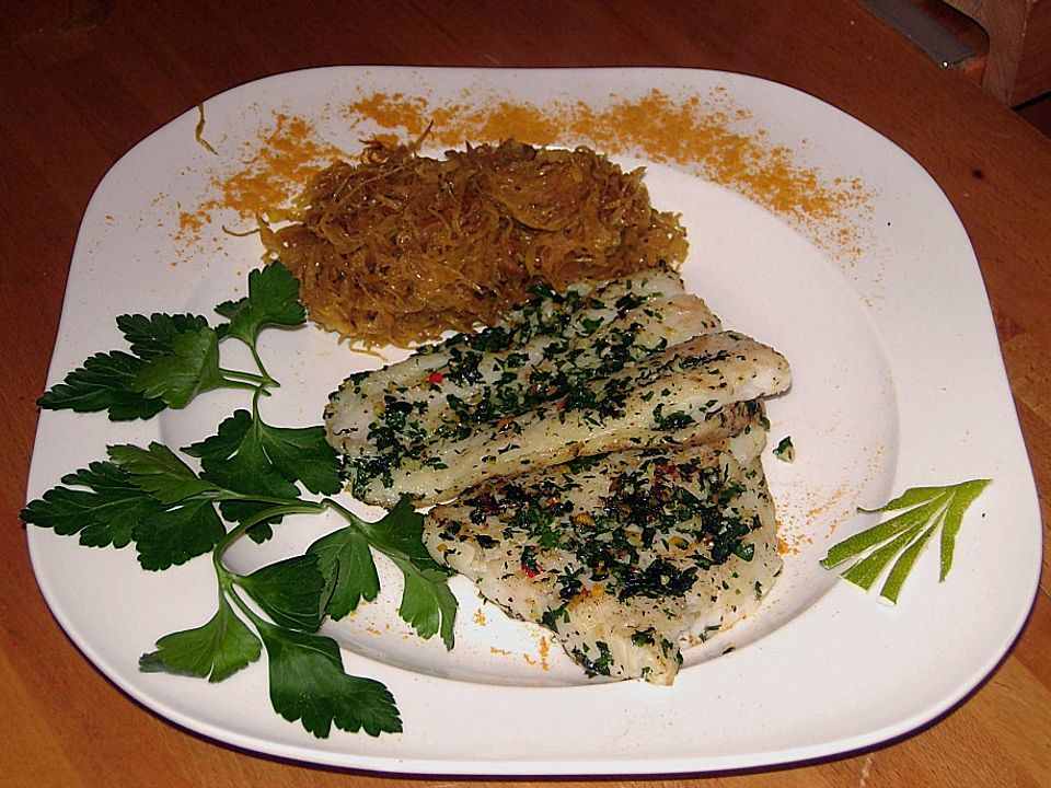 Kräuterfisch mit Ingwer und Koriander von falfala| Chefkoch