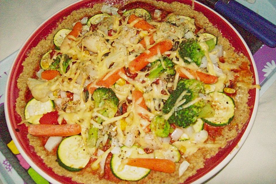 Couscous - Pizza Vegetariana