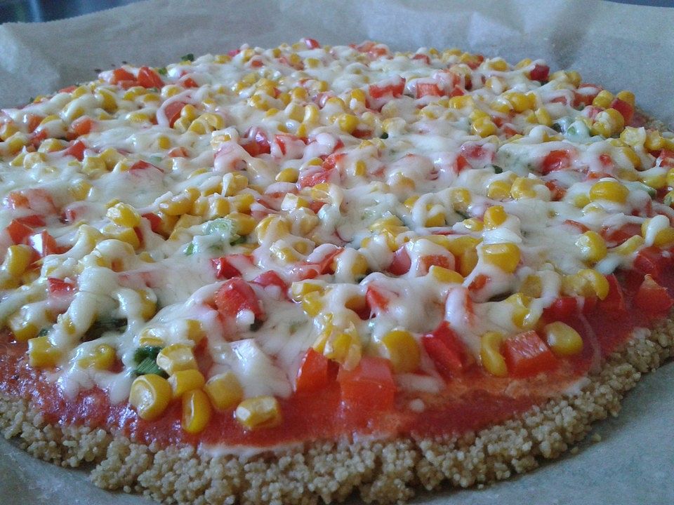 Couscous Pizza Vegetariana von Yasashii Chefkoch