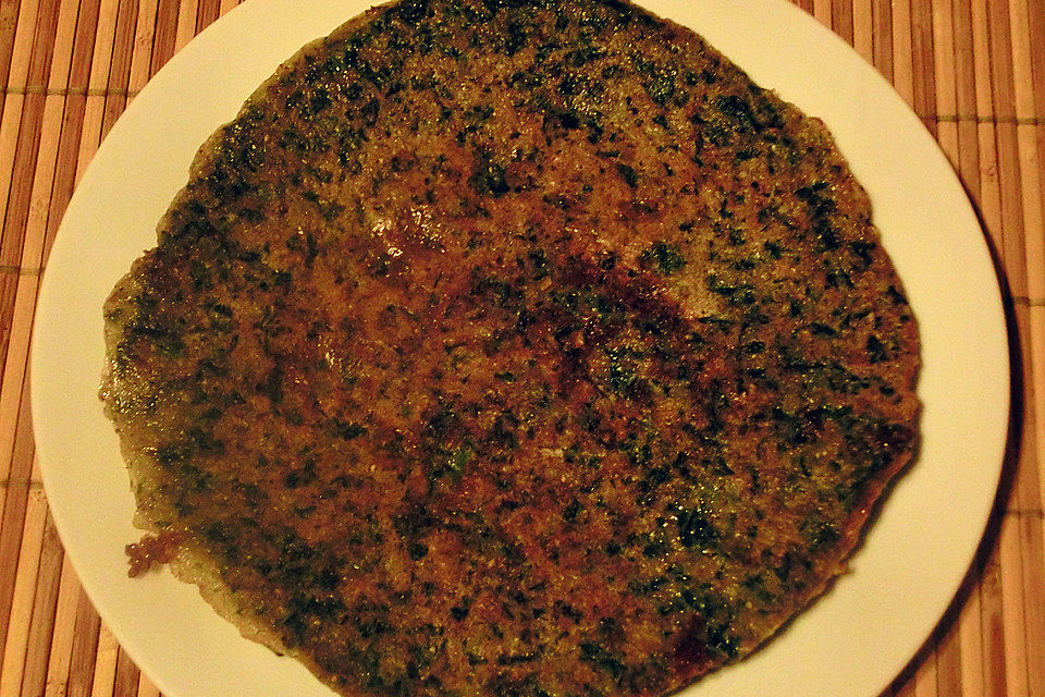 Spinat - Pfannkuchen