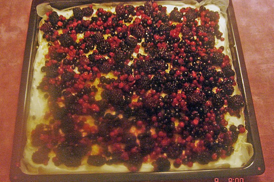 Brombeer - Schmand Kuchen