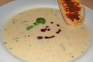 Weiße Bohnen - Suppe