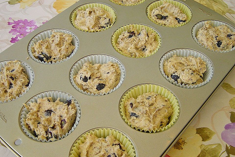 Heidelbeermuffins Heidelbeermuffins