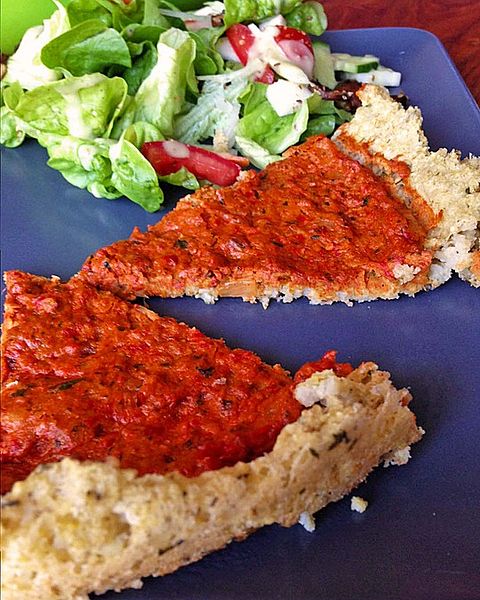 Pizzateig 'Reis' von Yasashii Pizzateig 'Reis' von Yasashii