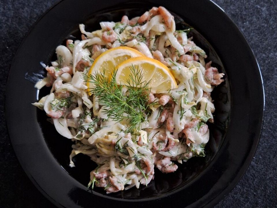 Chicoreesalat mit Krabben von ulkig| Chefkoch