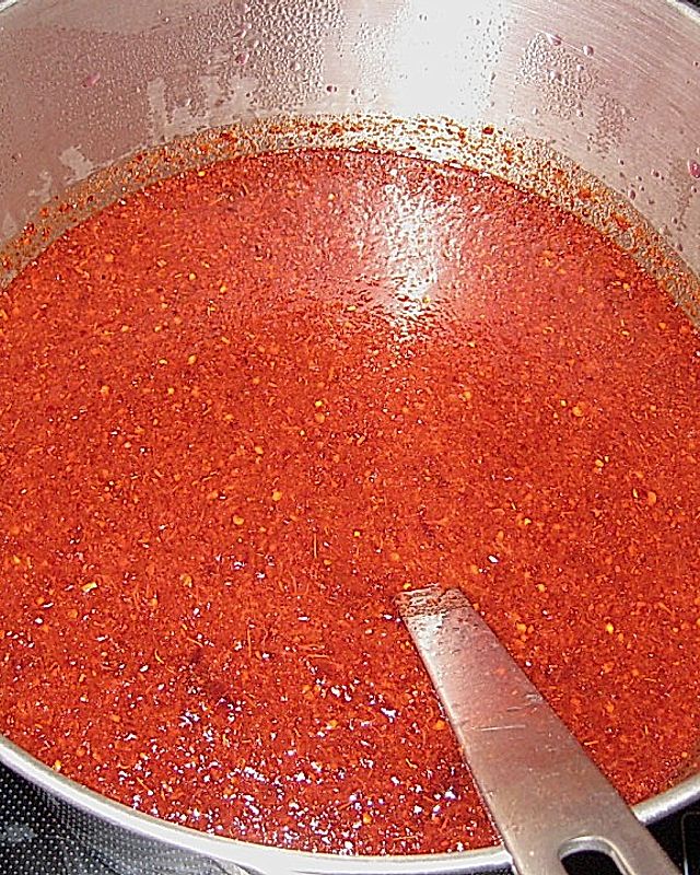 Pflaumen - Chili - Sauce