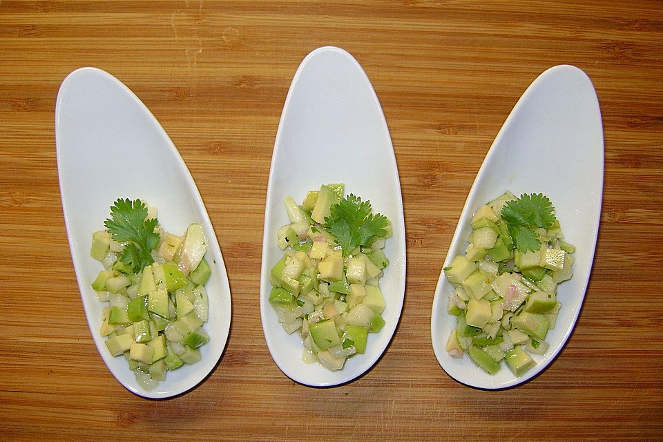 Avocado - Grüner Apfel Tatar