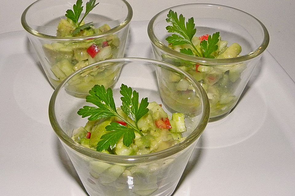 Avocado - Grüner Apfel Tatar