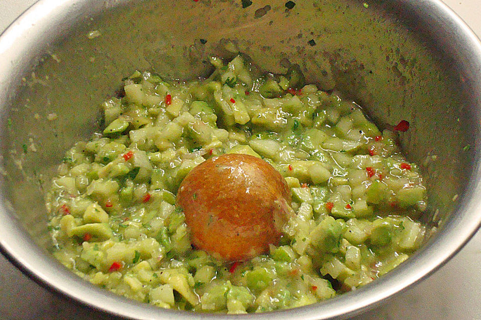 Avocado - Grüner Apfel Tatar