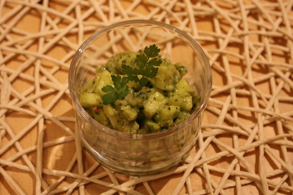 Avocado - Grüner Apfel Tatar