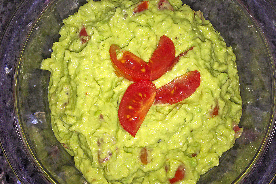 Guacamole für Kalorienbewusste