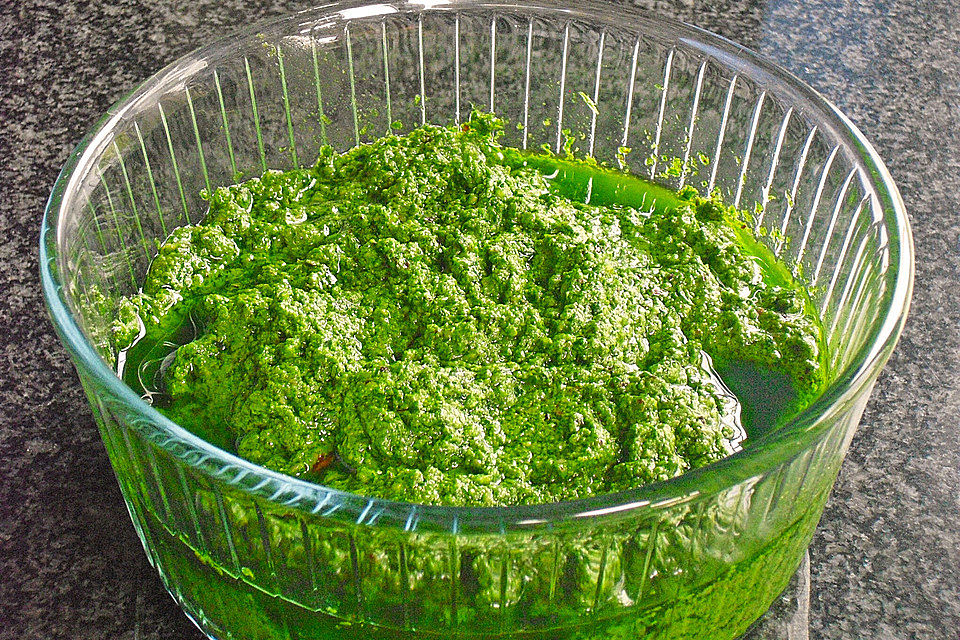 Walnuss - Bärlauch Pesto