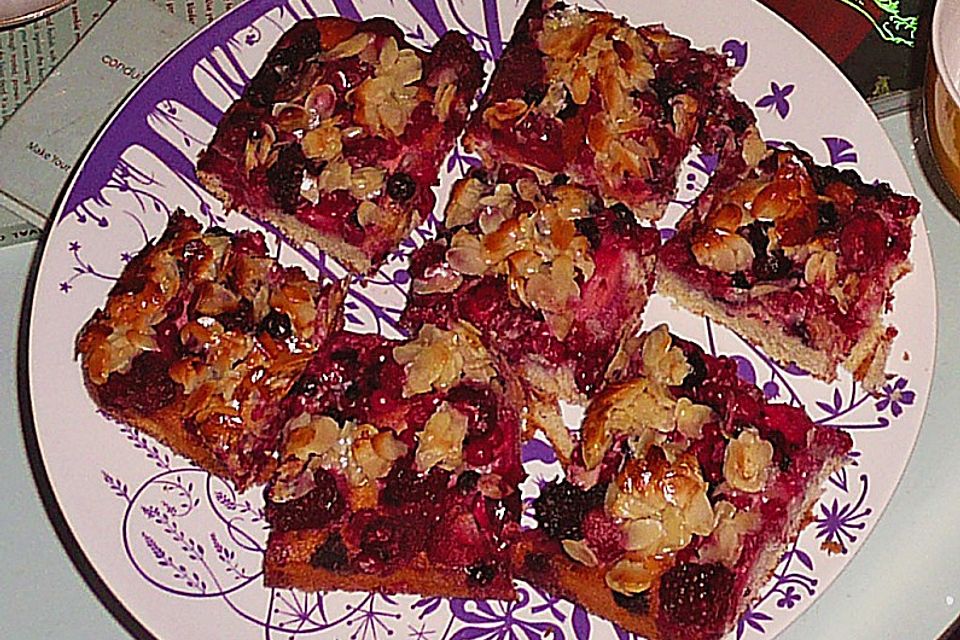 Schneller Apfel - Beeren - Kuchen