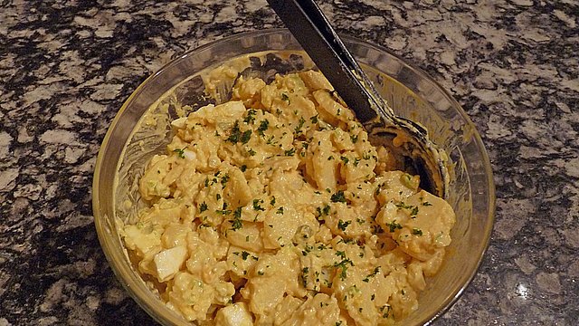 Klassischer amerikanischer Kartoffelsalat von B-B-Q