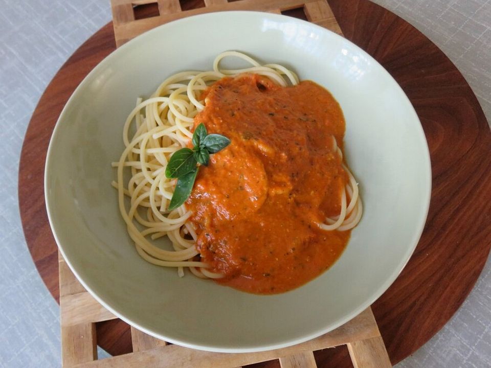 Pikante Tomatensoße zu Pasta, Schnitzel und anderem von Fiefhusener ...