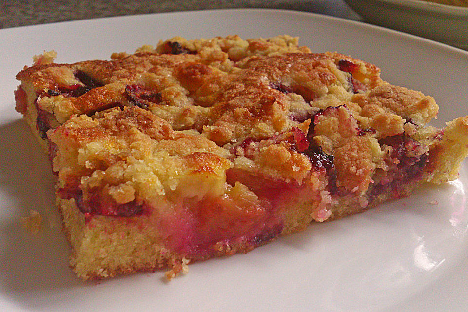 Zwetschken - Eierlikör - Kuchen Zwetschken - Eierlikör - Kuchen