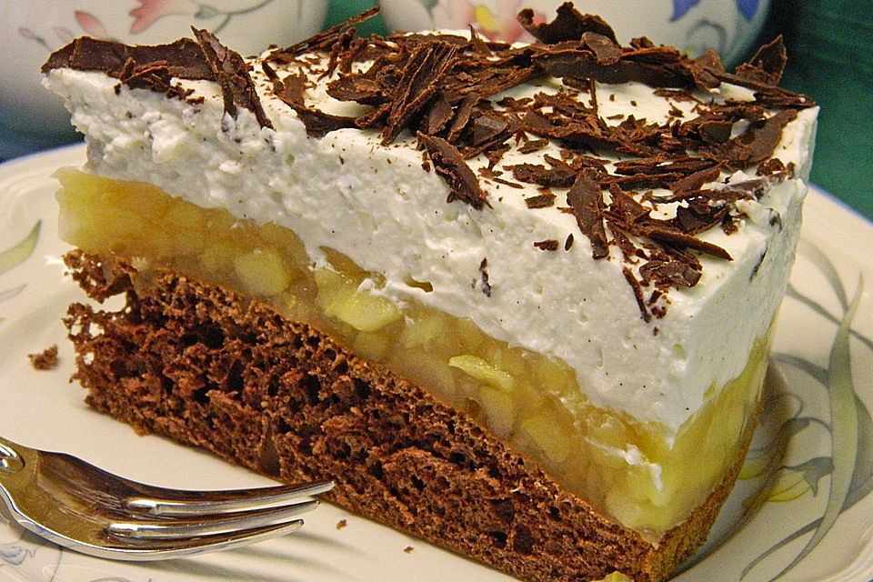 Lebkuchen - Apfel Torte