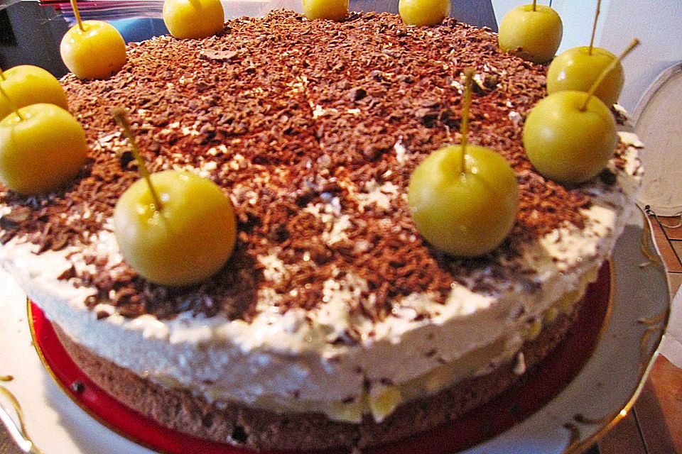 Lebkuchen - Apfel Torte