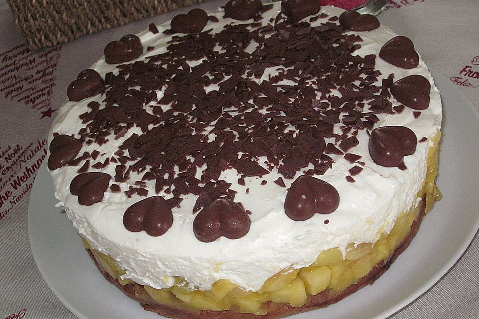 Lebkuchen - Apfel Torte