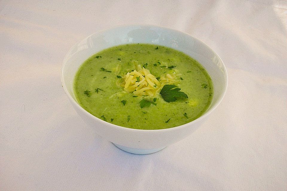 Blumenkohl - Brokkoli - Cremesuppe