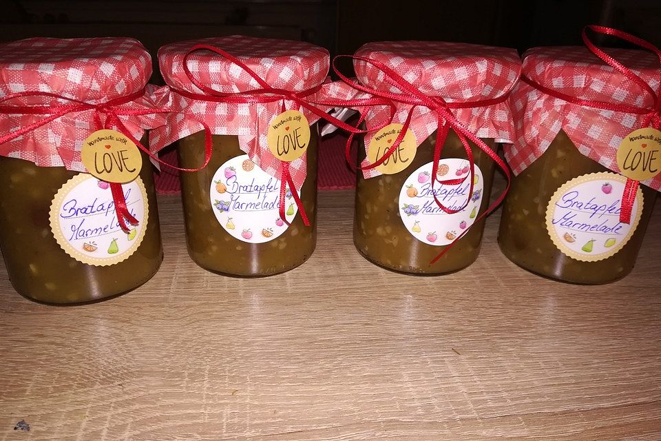 Bratapfel-Marmelade