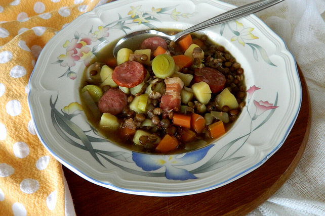 Linsensuppe &amp;#39;Hausfrauen Art&amp;#39; von Küchenfee100| Chefkoch