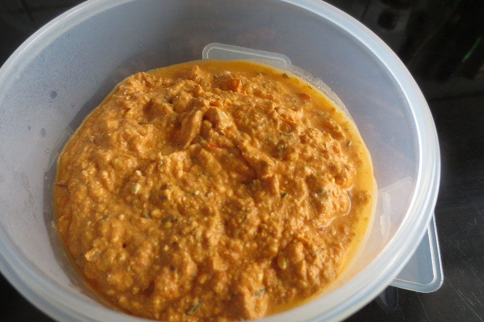 Ajvar - Feta Creme