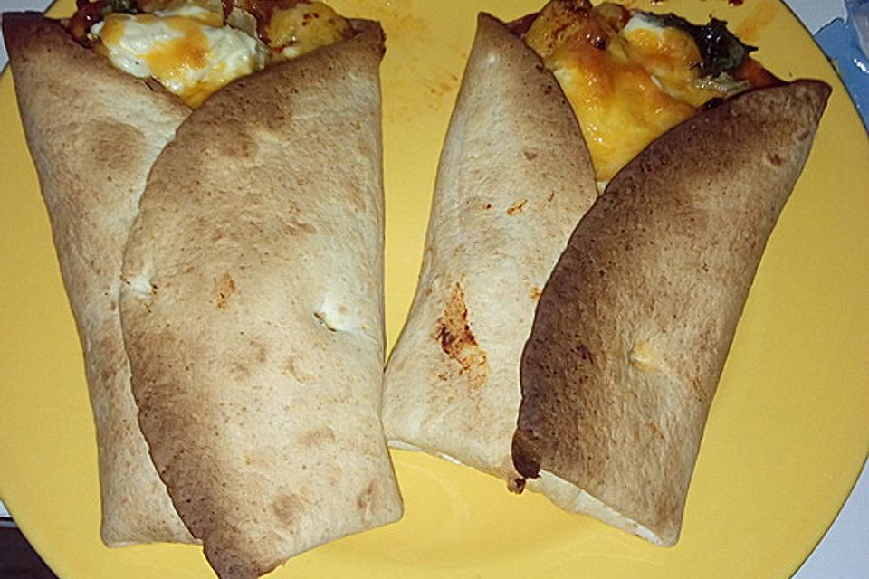 Hähnchen Enchiladas