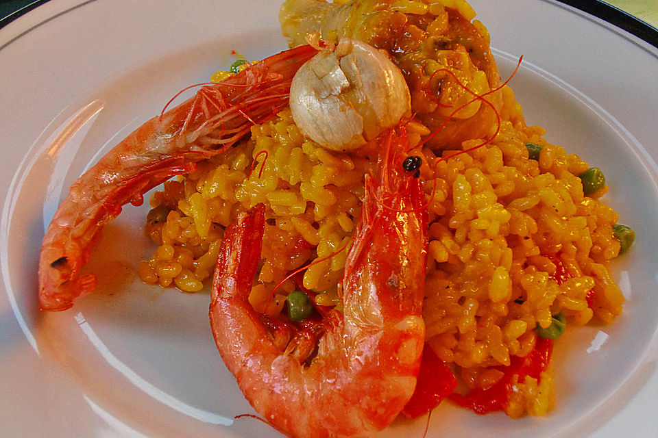 Hähnchen - Paella nach bienemaya Art