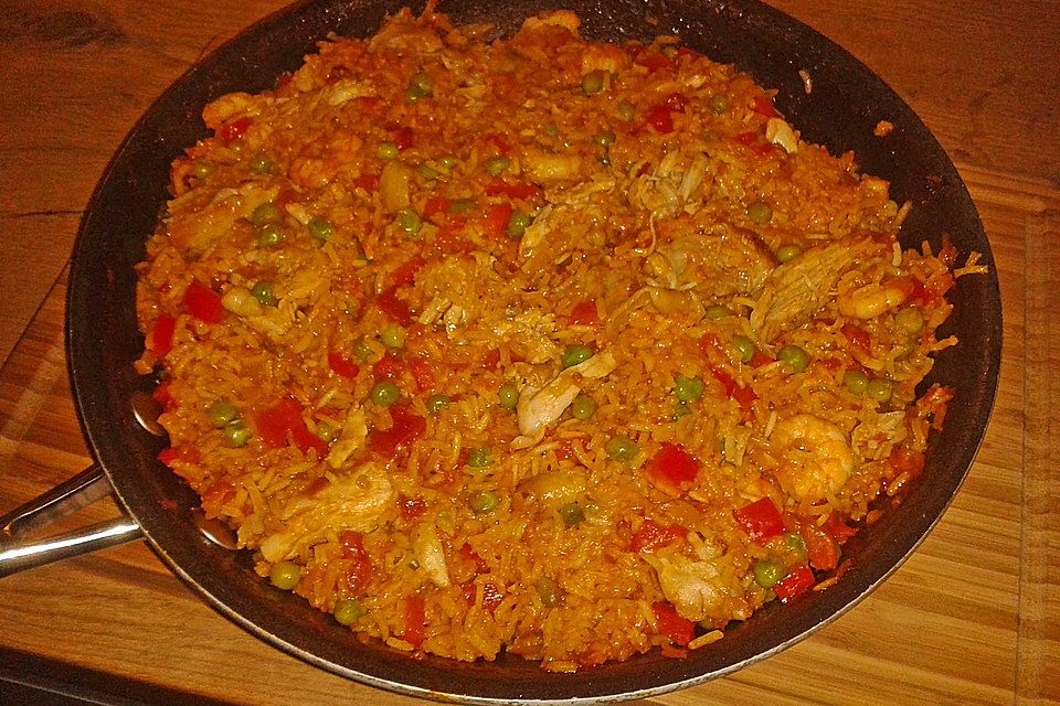 Hähnchen - Paella nach bienemaya Art