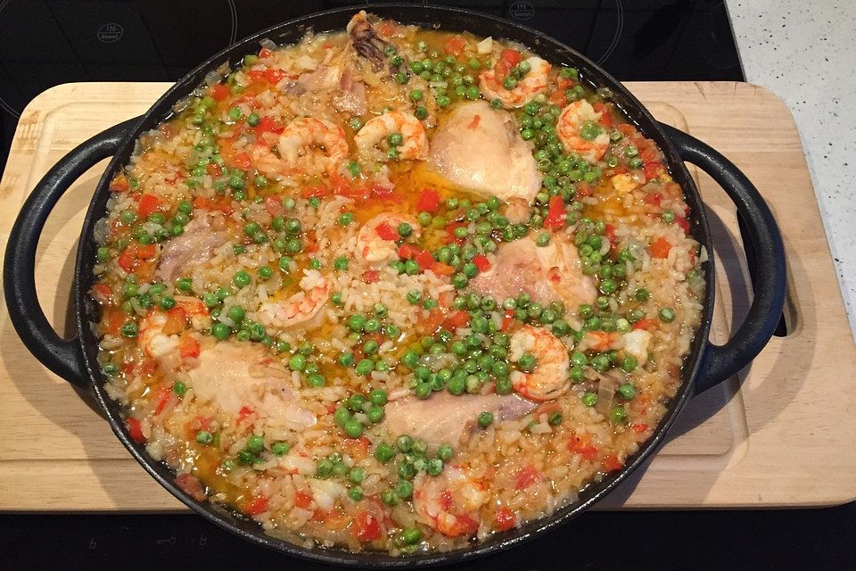 Hähnchen - Paella nach bienemaya Art