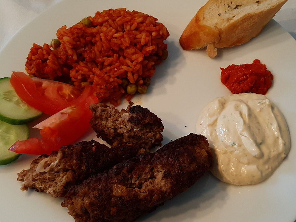 botos Bifteki mit griechischem Tomatenreis von boto| Chefkoch