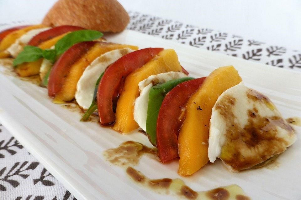 Mango - Tomaten - Mozzarellasalat