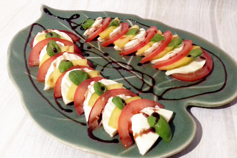 Mango - Tomaten - Mozzarellasalat