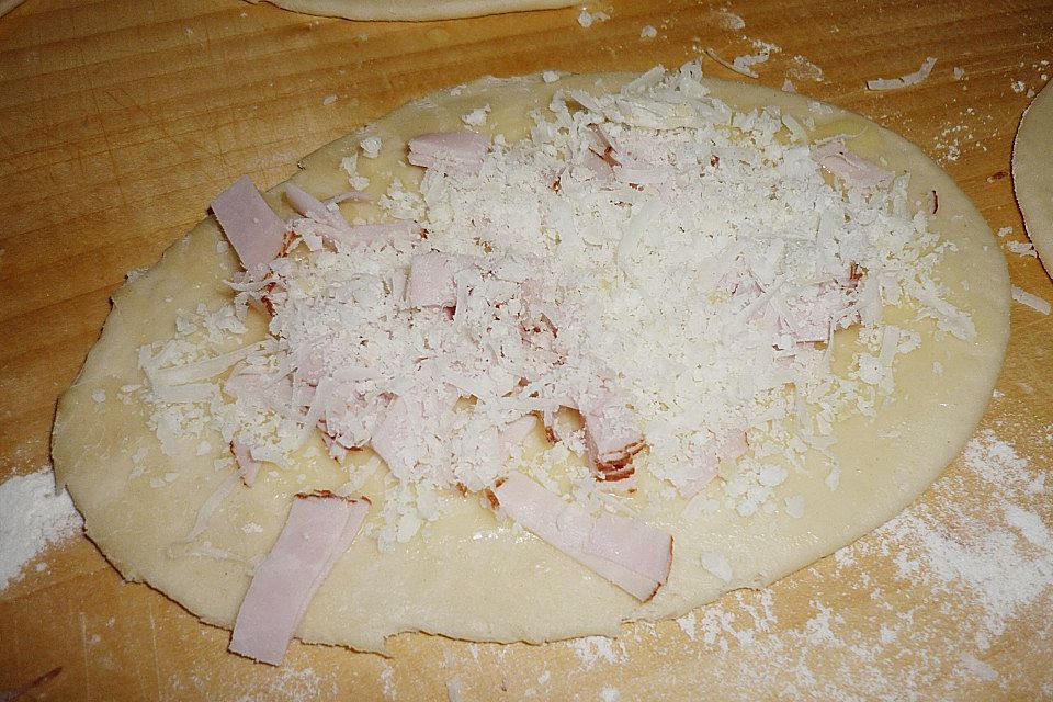 Schinken - Käse Stangen