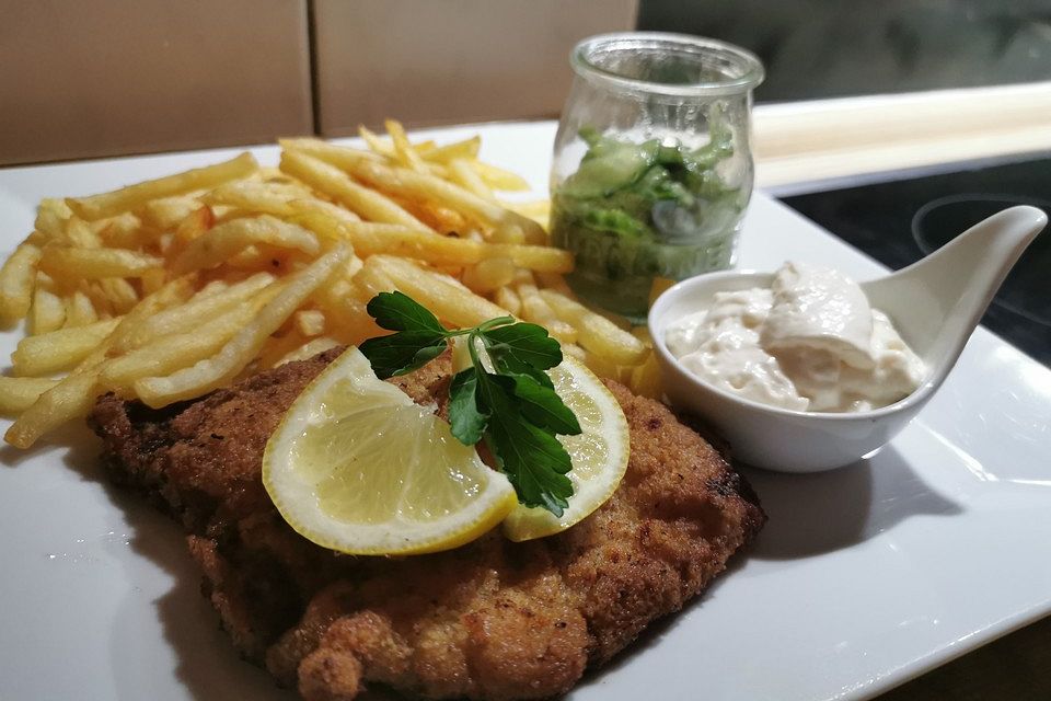 Schnitzel aus dem Ofen