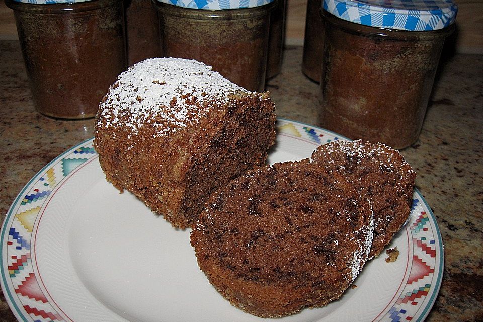 Schoko - Gewürzkuchen mit Amarenakirschen