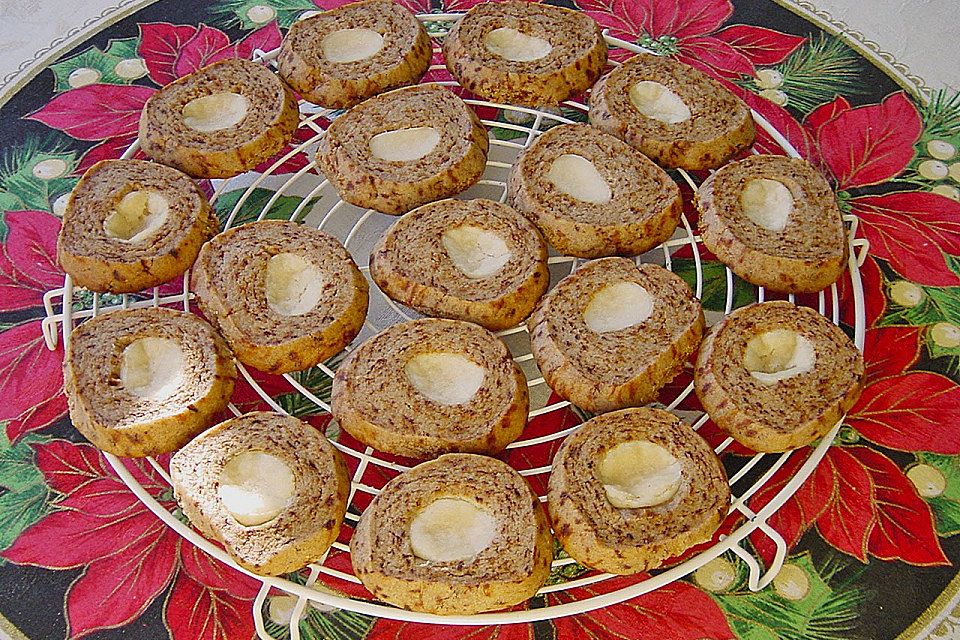 Lebkuchen - Marzipandukaten Lebkuchen - Marzipandukaten