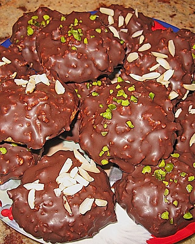 Elisenlebkuchen mit Schokoladenguss