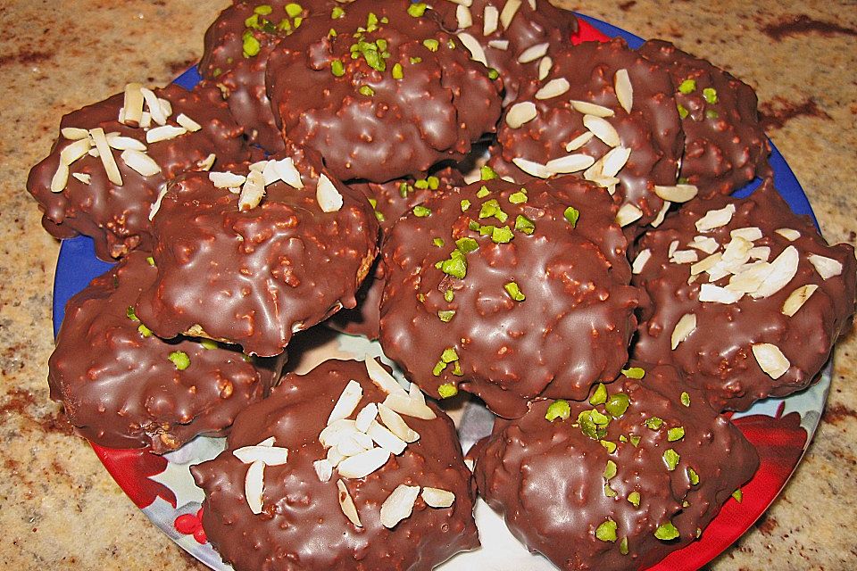 Elisenlebkuchen mit Schokoladenguss