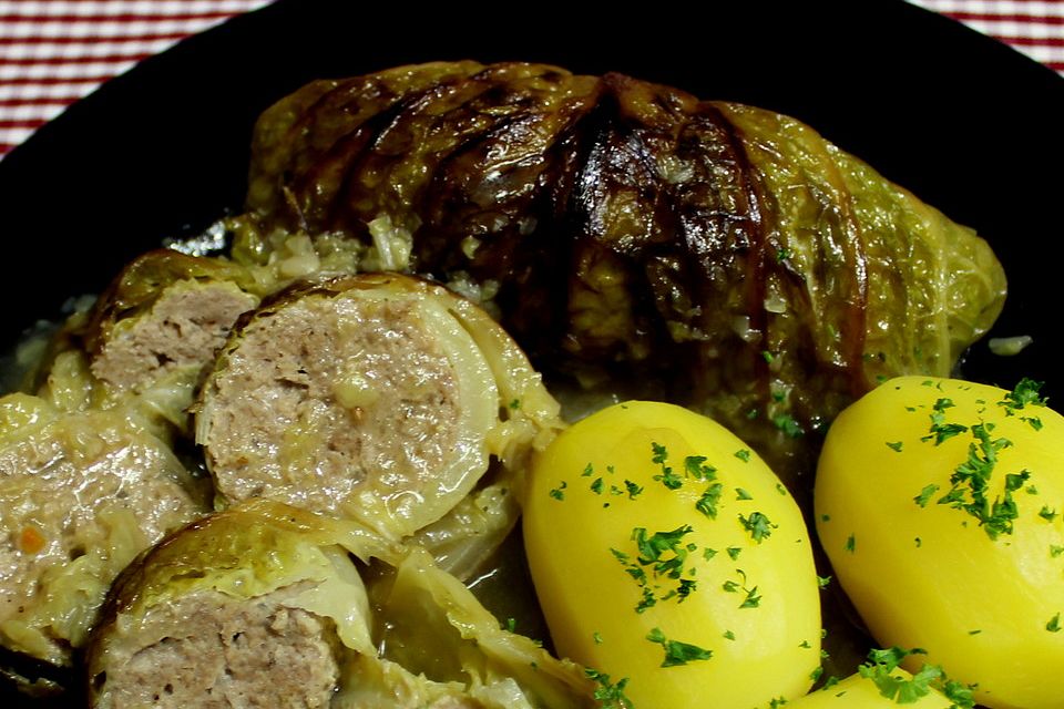 Wirsingrouladen nach Uromas Rezept