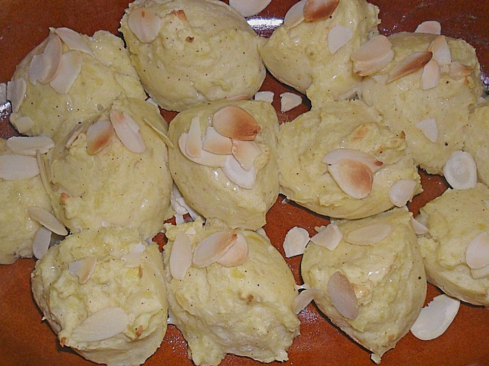 Kartoffelbällchen mit Mandeln| Chefkoch