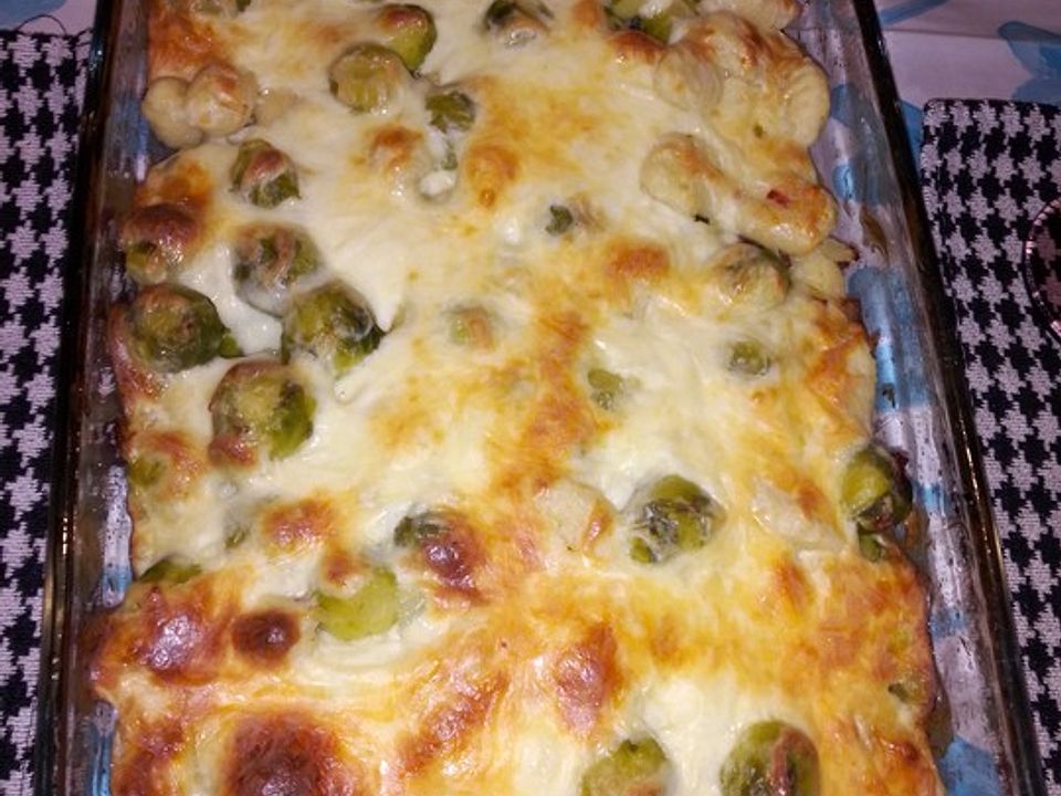 Gnocchi Rosenkohl Auflauf von Mahar Chefkoch