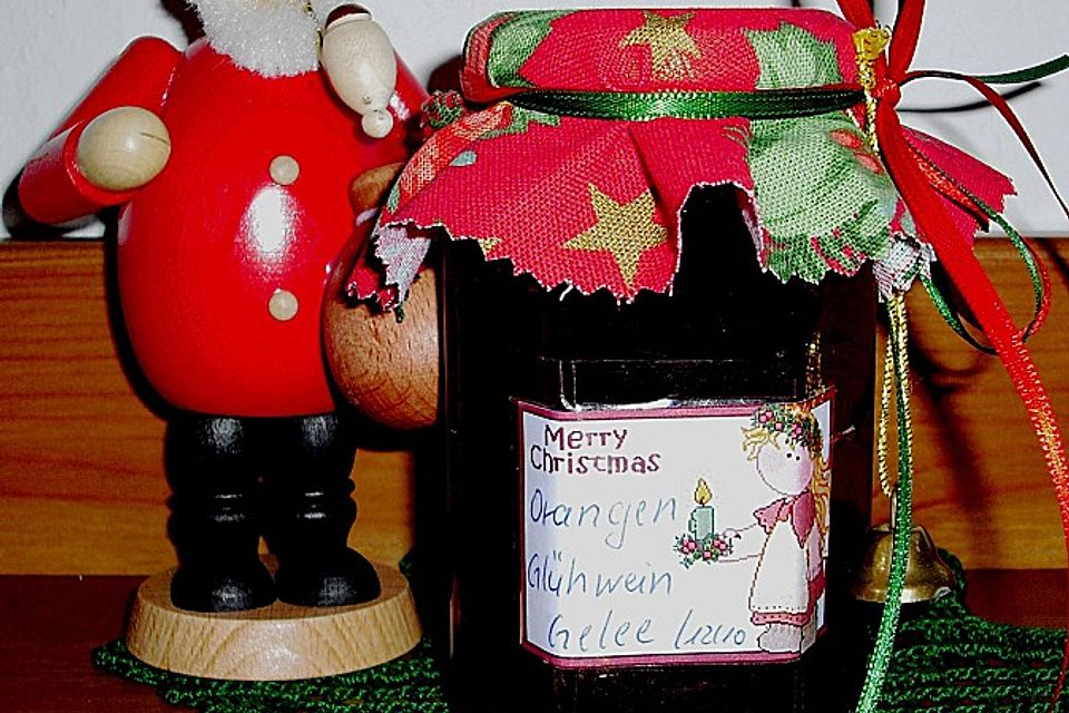 Glühwein - Orangen Gelee